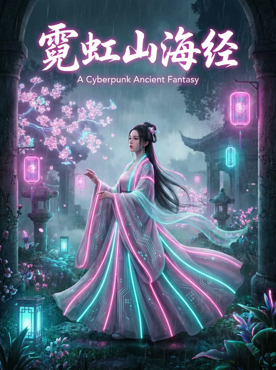 夏目友人帐 第二季 古风奇缘短剧 - 霓虹山海经海报